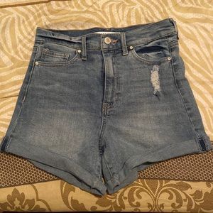 Celebrity Pink high waist blue jean shorts (Stretchy & comfortable)